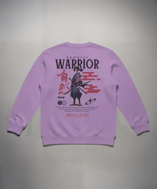 Realistic Mockup of a Classic White Sweatshirt