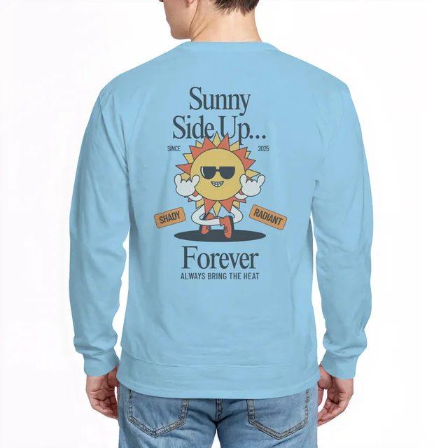 Modern Sweatshirt Mockup for Young Adults