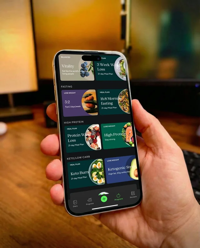 Stylish iPhone Mockup with Warm Background