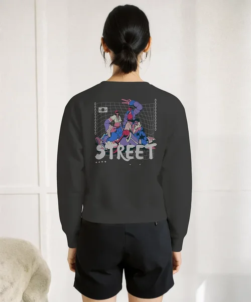 Cozy Sweatshirt Mockup in Minimalistic Indoor Setting