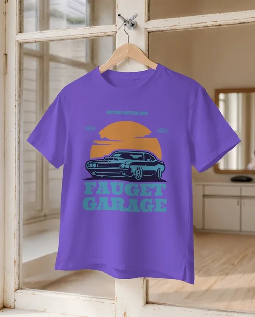 Minimalist T-Shirt Mockup in Bright Natural Light