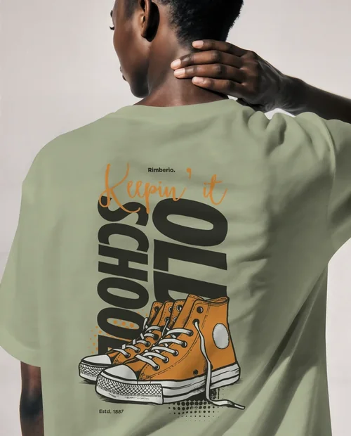 Relaxed T-Shirt Mockup with Minimalistic Aesthetic