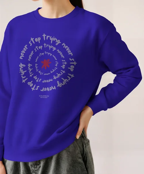 Stylish Mockup of a Casual Sweatshirt for Modern Fashion