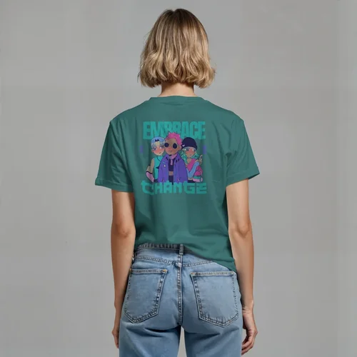 Stylish T-Shirt Mockup with Soft Gray Background Colors