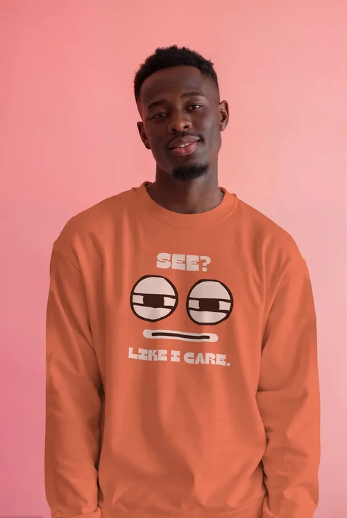 Stylish Mockup of a Young Man in a Sweatshirt