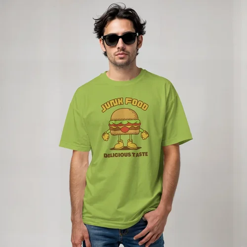 Stylish Mockup of T-Shirt Against Soft Neutral Background