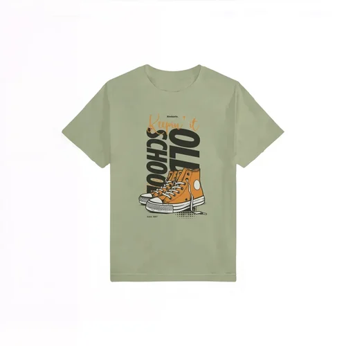 White T-Shirt Mockup on Clean Bright Background