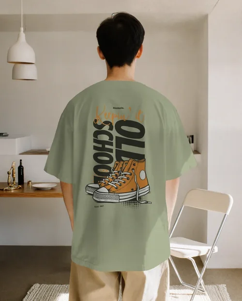 Stylish Mockup of T-Shirt in Modern Interior Design