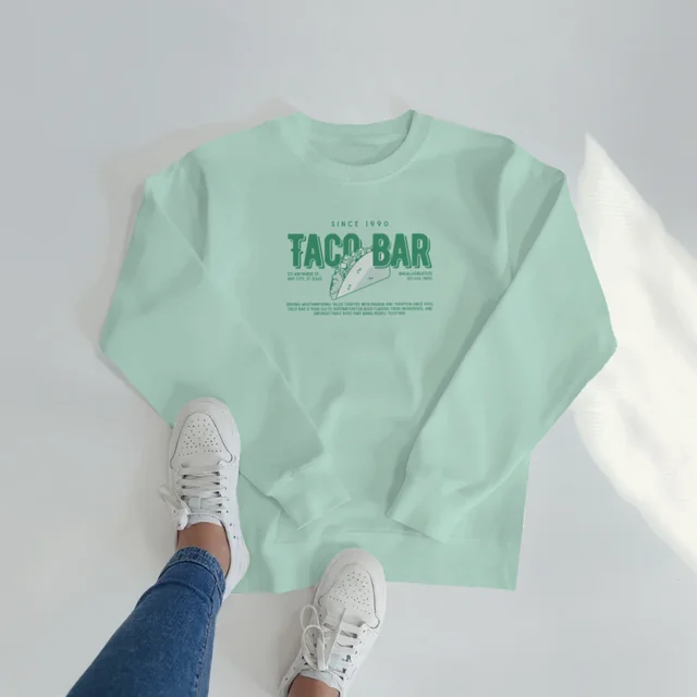 Stylish Mockup of a Casual Sweatshirt and Sneakers