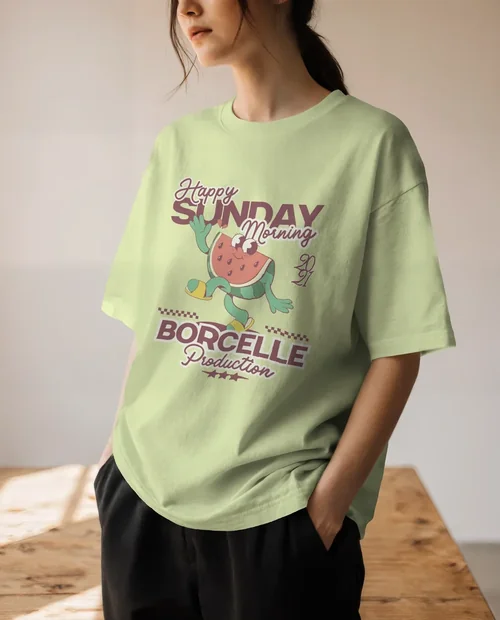 Tranquil T-Shirt Mockup for Effortless Style