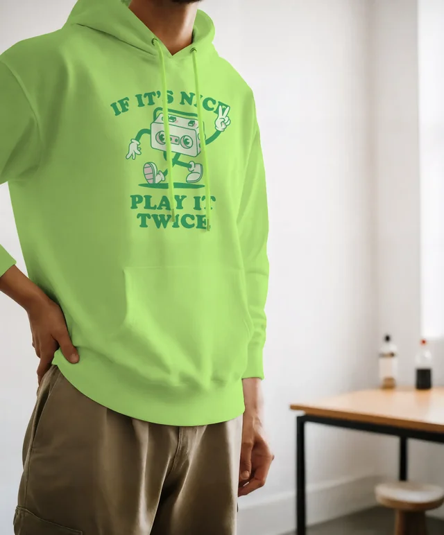 Stylish Hoodie Mockup in a Minimalist Indoor Space