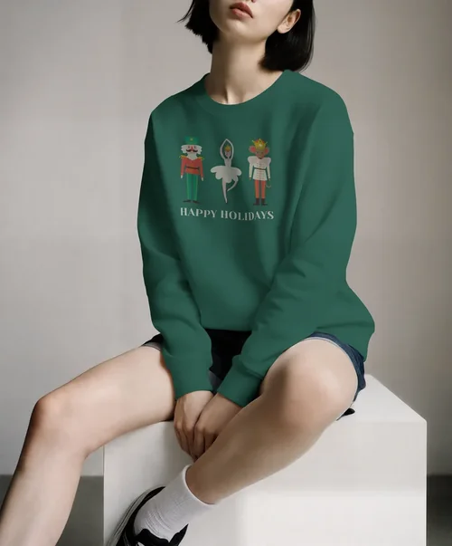 Stylish Mockup of Casual Sweatshirt in Modern Setting