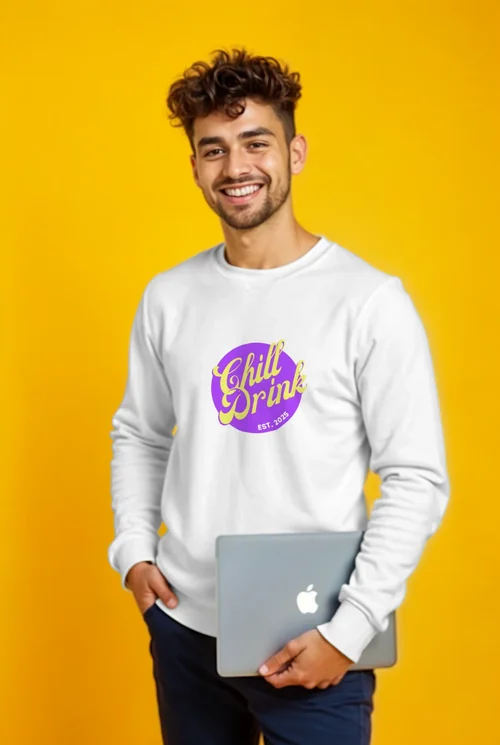 Mockup of a Stylish Sweatshirt for Modern Casual Wear