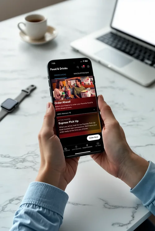 Modern iPhone 16 Pro Max Mockup in Minimalist Workspace