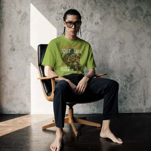 Stylish Mockup T-Shirt with Calm Background Colors