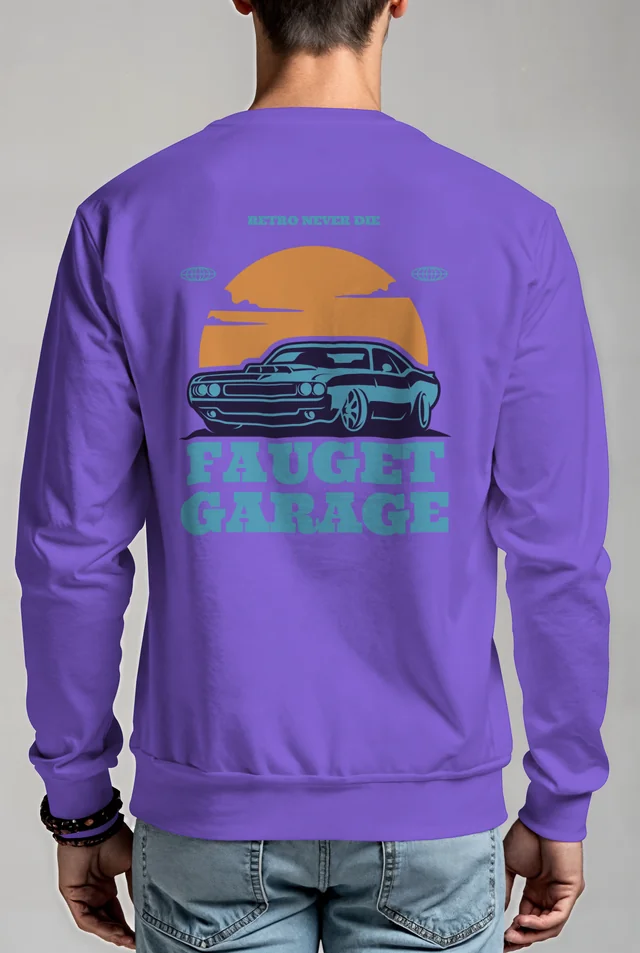 Stylish Mockup of a Casual Sweatshirt for Men