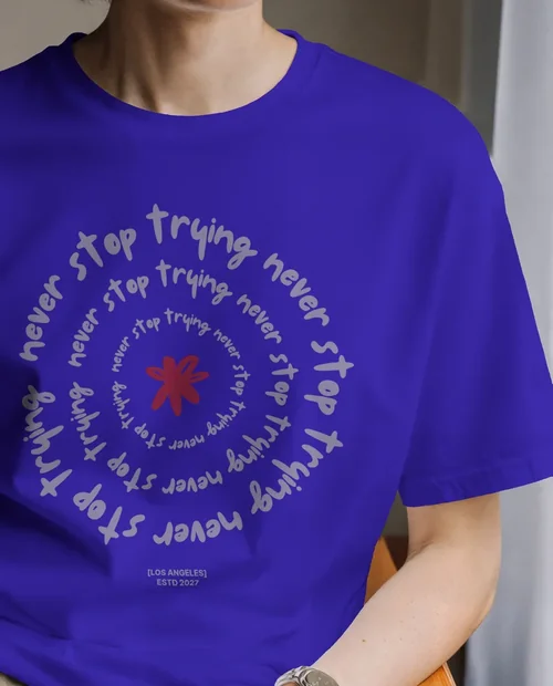 Mockup of Relaxed Fit T-Shirt for Stylish Comfort