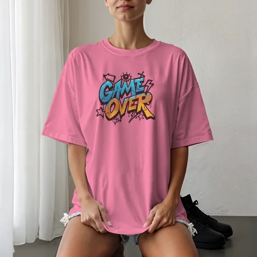 Stylish T-Shirt Mockup with Soft Background and Colors