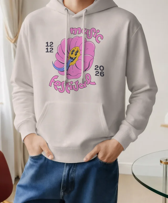 Stylish Hoodie Mockup for Casual Fashion Inspiration