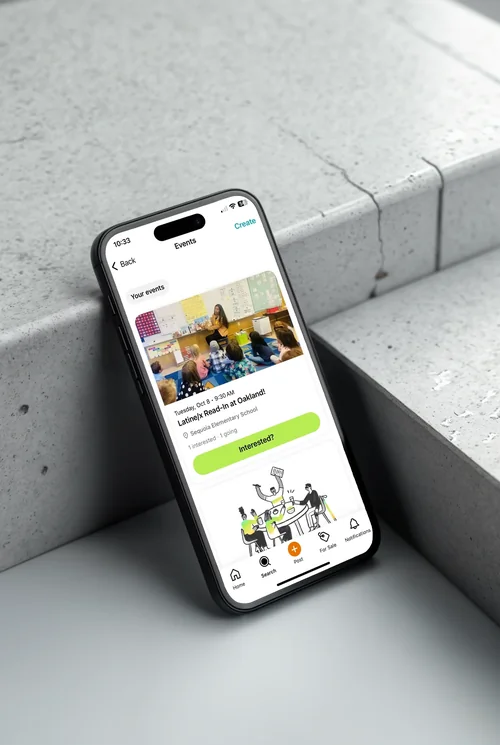 Black iPhone 16 Pro Max Mockup on Gray Surface