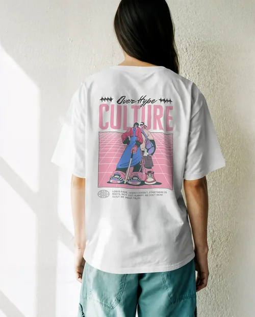 Minimalist T-Shirt Mockup for Casual Fashion