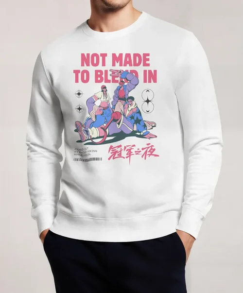 Stylish Mockup of a Casual Sweatshirt for Men