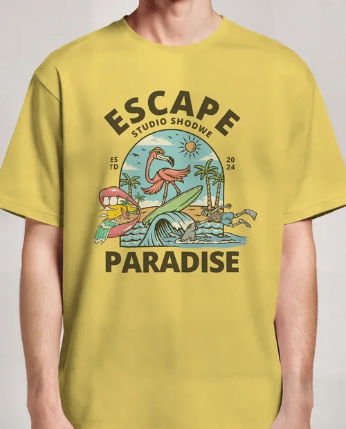 Minimalist Lavender T-Shirt Mockup for Modern Style