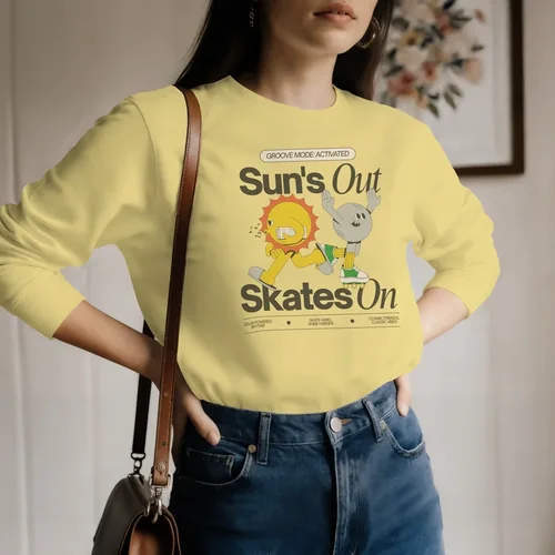 Stylish Sweatshirt Mockup for Casual Chic Fashion