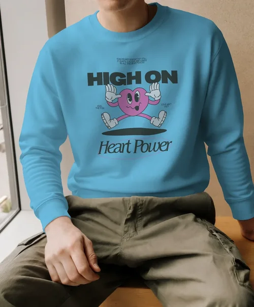 Casual Sweatshirt Mockup for Modern Fashion