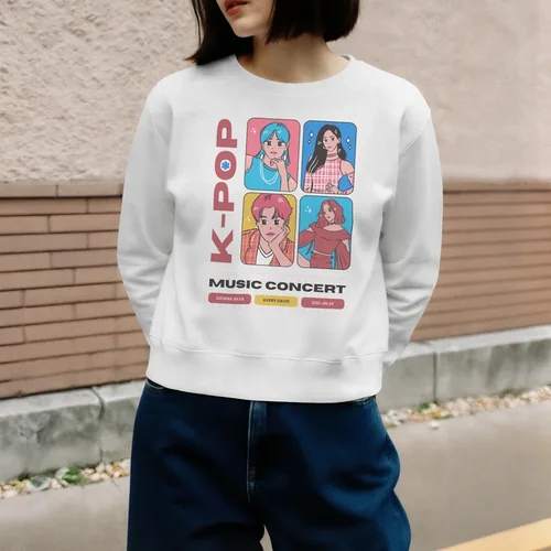 Stylish Mockup of a Casual Sweatshirt for Your Brand