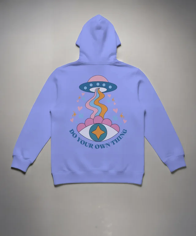 Stylish Mockup of a Cozy White Hoodie