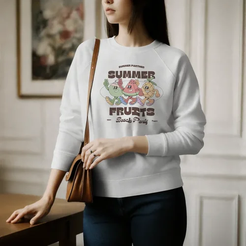 Elegant Sweatshirt Mockup for Casual Chic Style