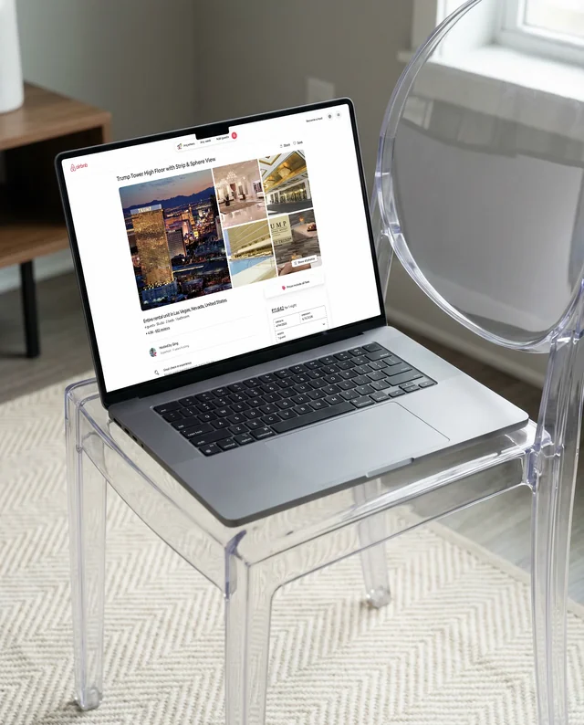 Modern MacBook Mockup in Stylish Workspace