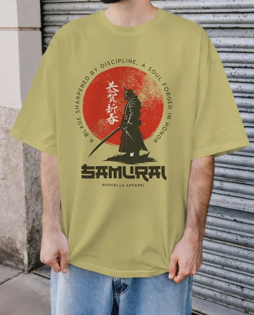 Casual T-Shirt Mockup for Streetwear Style