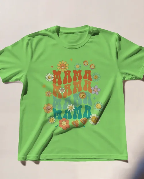 Mockup of a Classic White T-Shirt on Neutral Background