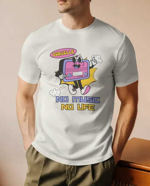 Casual T-Shirt Mockup for Relaxed Style Inspiration