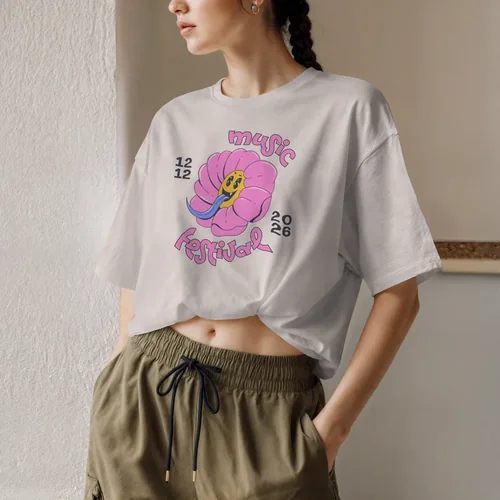 Stylish T-Shirt Mockup for Casual Outfits