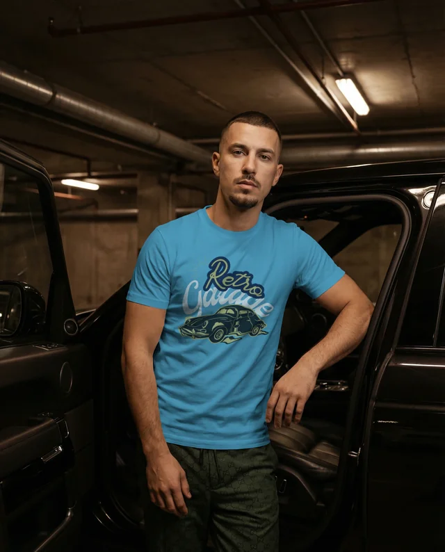 Stylish T-Shirt Mockup with Urban Vibes