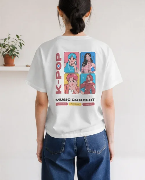 Stylish T-Shirt Mockup for Modern Casual Wear