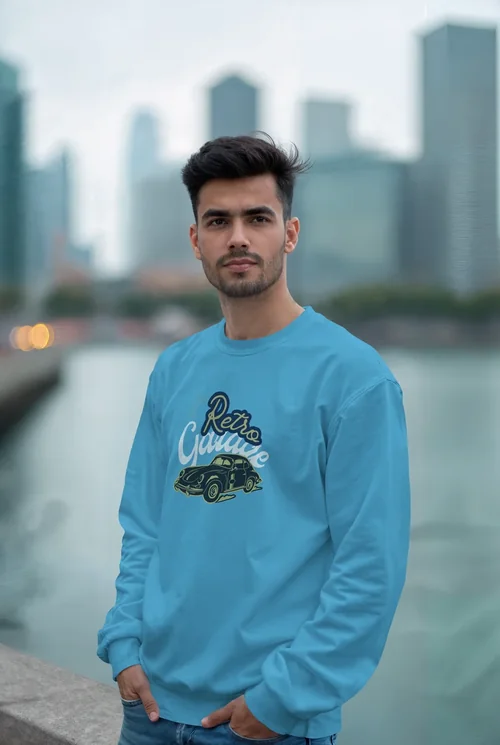 Urban Sweatshirt Mockup for Modern Fashion Inspiration