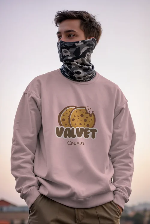 Mockup of Casual Sweatshirt for Streetwear Style