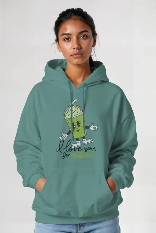 Stylish Hoodie Mockup with Soft Colors and Minimalist Background