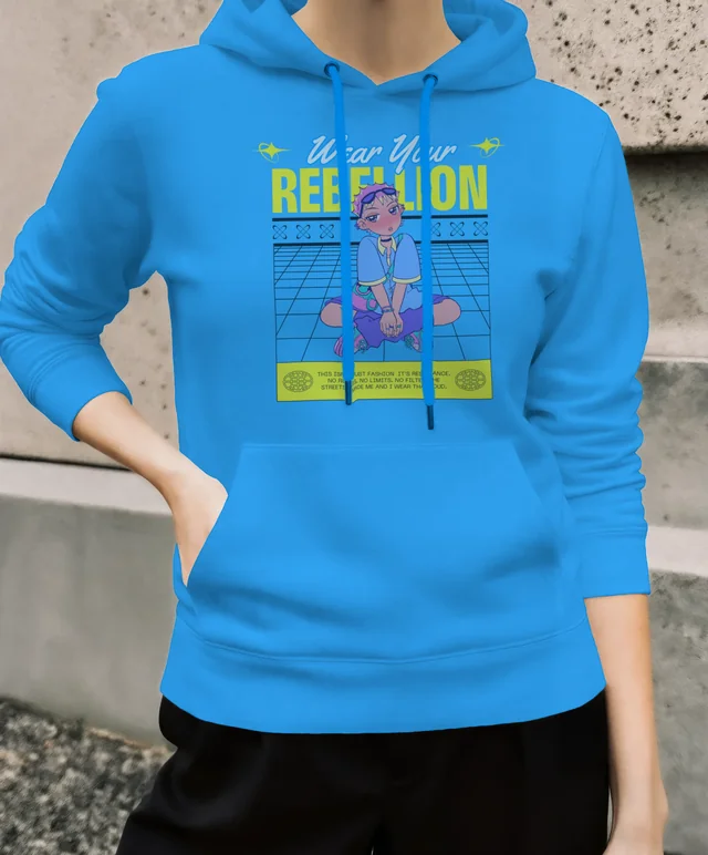 Stylish Hoodie Mockup in Urban Setting