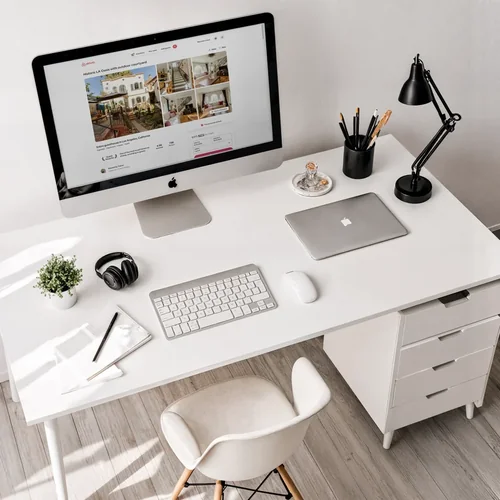 Modern iMac Mockup for a Sleek Workspace Design