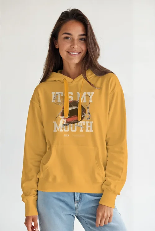 Bright Mockup of a Cozy Hoodie Against a Soft Neutral Background