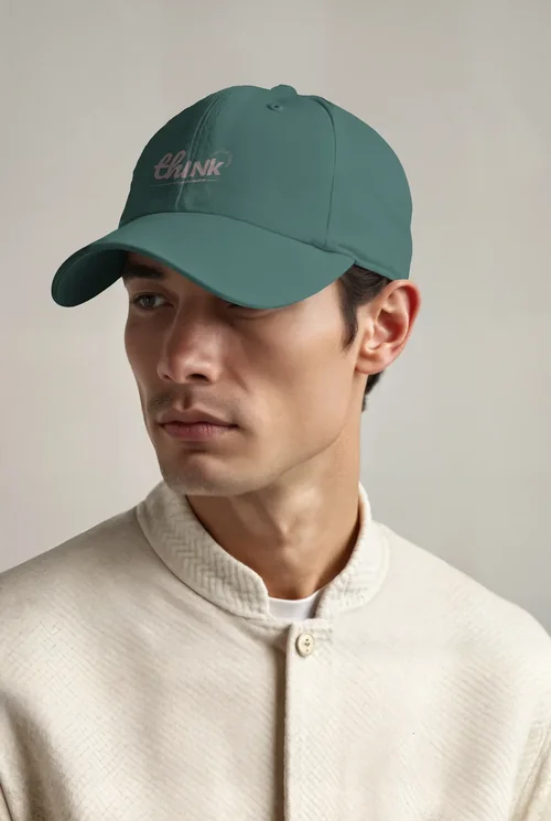 Stylish Hat Mockup Featuring Young Male Model