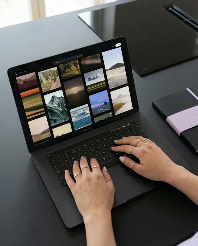 Minimalist MacBook Mockup for Modern Workspaces