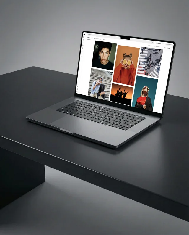 Minimalist MacBook Mockup for Modern Workspaces