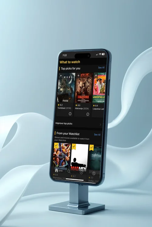 Modern iPhone 16 Pro Max Mockup - Sleek & Minimalist Design