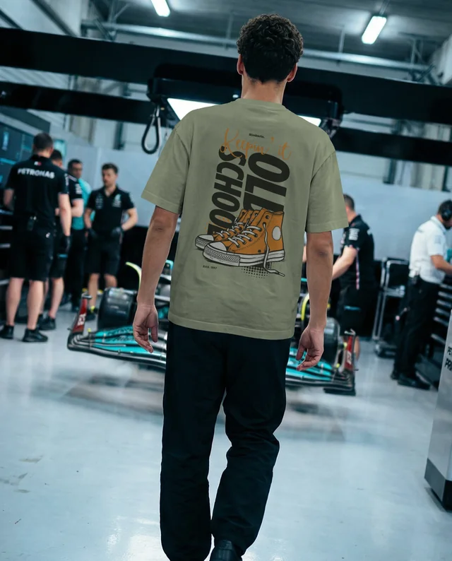 Stylish T-Shirt Mockup in a Modern Workshop